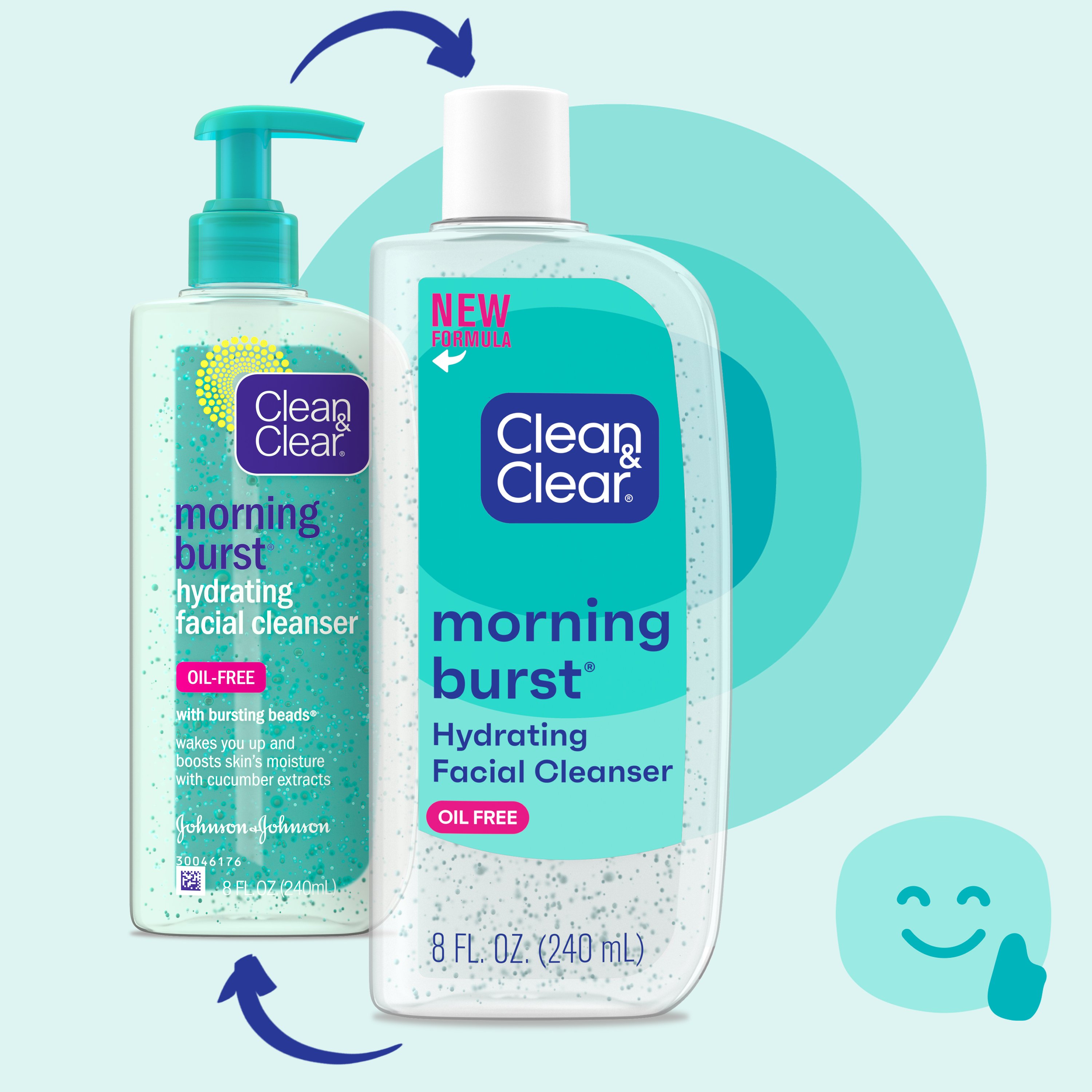 Clean & Clear Morning Burst Hydrating Facial Cleanser - Shop
